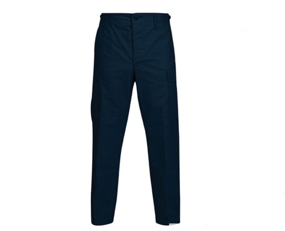 Cotton Navy Blue School Uniform Pant, Size: Small, Waist Size: 26 at Rs  180/piece in Chatra