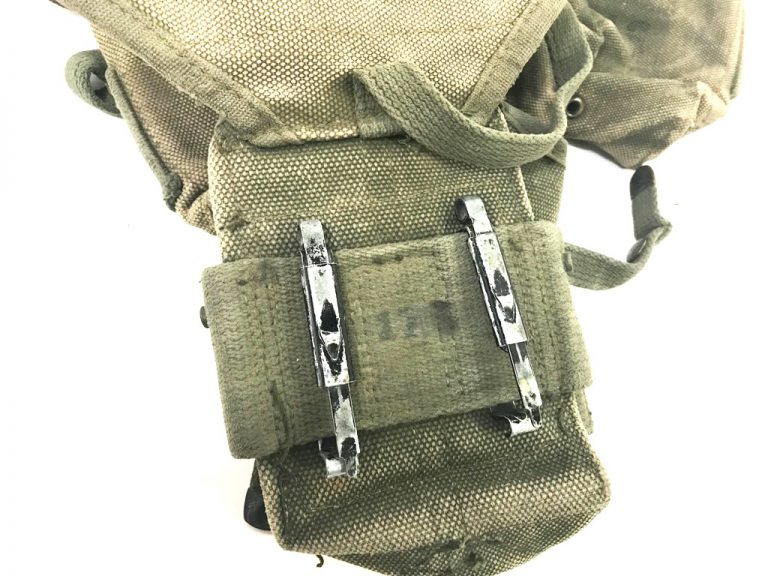 Vietnam M-16 Ammo Pouch, M-16, Canvas, Used, Fair