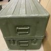 Military Water Tight Aluminum Medical Supply Chest Storage Container  30x12x18