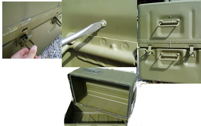 Military Survival Box, Medical Supply Chest