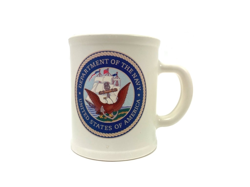 Navy Rear Admiral Coffee Mug