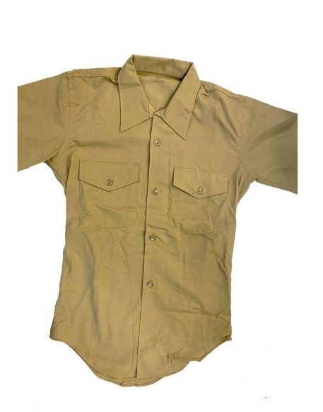 vietnam khaki shirt army 1968 x small clg1368 (1)