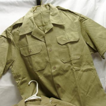 Army Khaki Shirt, Short Sleeve