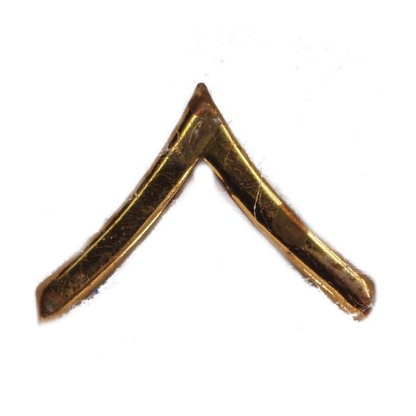 Army Pin On Collar Rank E 2 Pvt