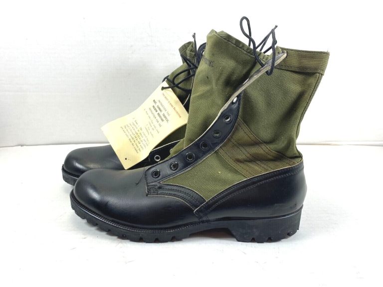 Vietnam Jungle Boots, 3rd Pattern with Vibram Sole 11N - Omahas Army ...