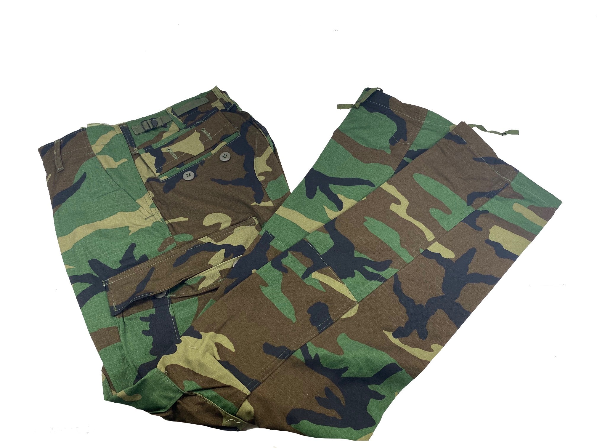 US Army M-1943 Herringbone Cotton Camouflage Pants (Modified) | Bronson
