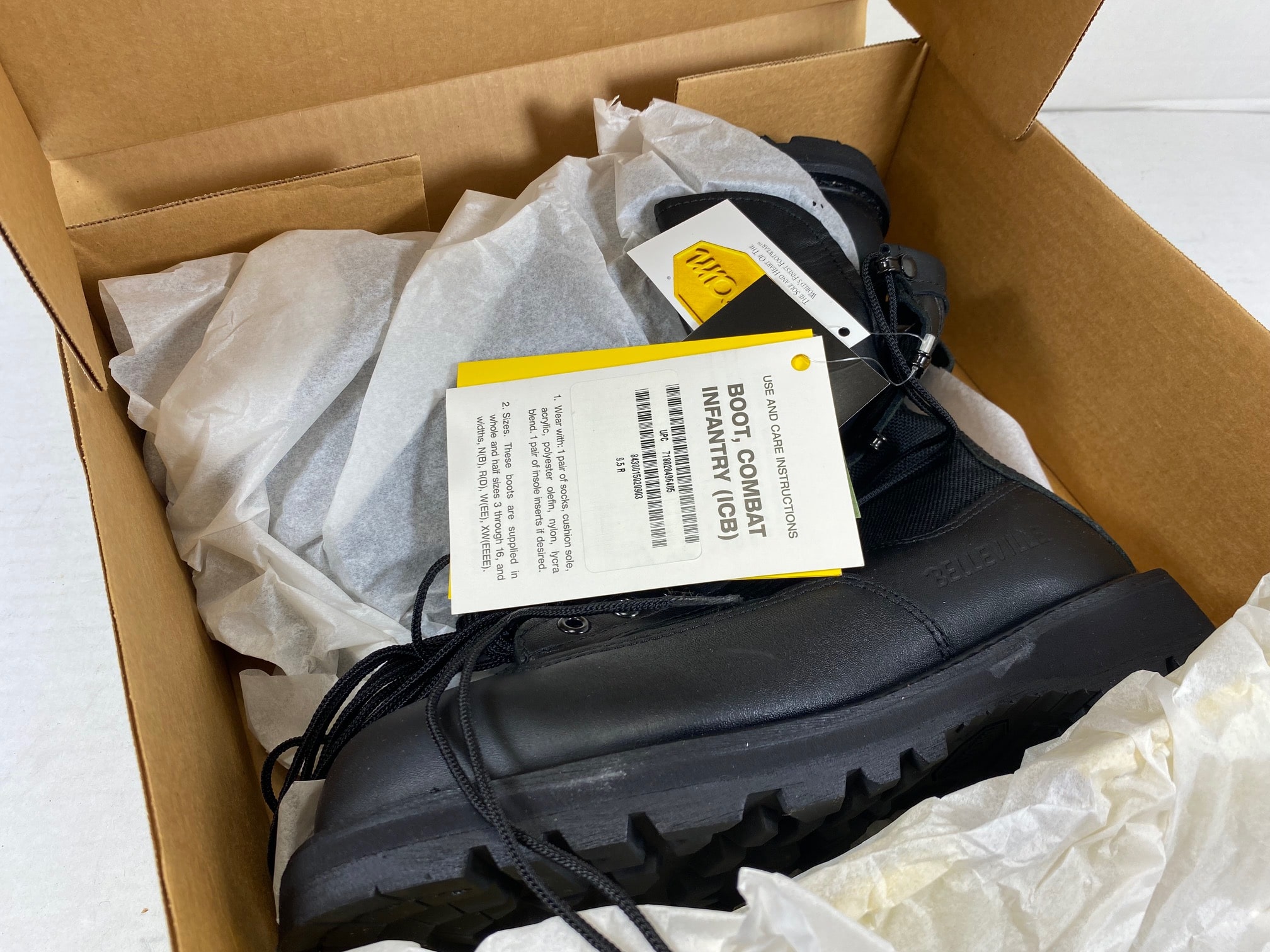 Infantry Combat Boot 9 1/2R - Omahas Army Navy Surplus