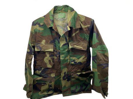 woodland bdu shirt xs reg issue nyco clg3218 (1)