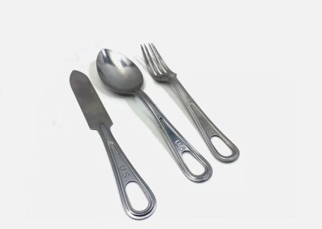 us mess kit 3pc knife fork spoon set knm3226 (1)