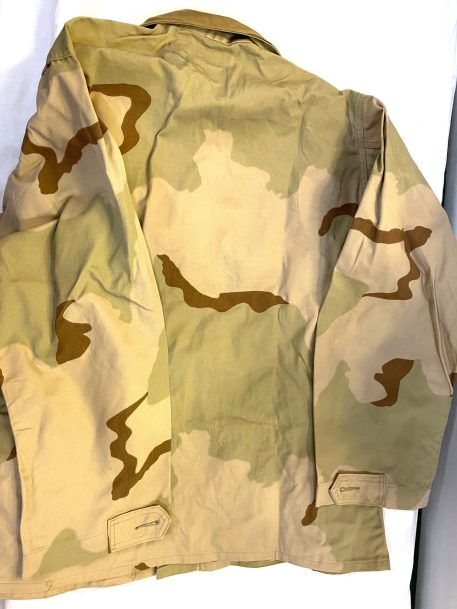 3 color desert bdu shirt large short browned nyco clg3242 (3)