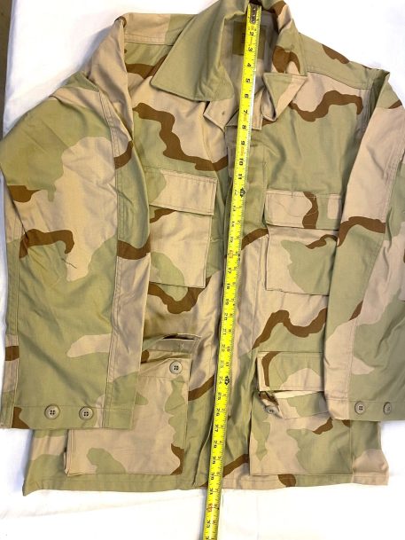 3 color desert bdu shirt medium regular nyco #1 s clg3261 (2)