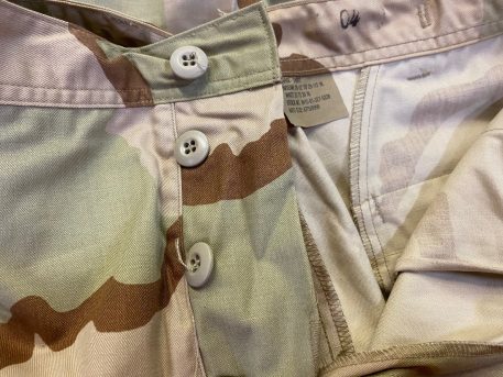 3 color desert trousers large short nyco #1's clg3255 (8)