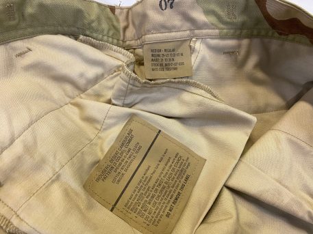 3 color desert trousers med reg unissued nyco clg3237 (5)