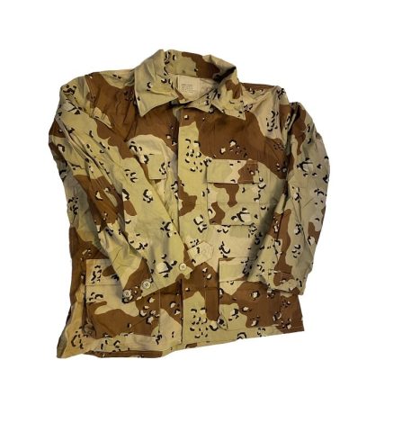 6 color desert bdu shirt large short browned nyco clg3250 (1)