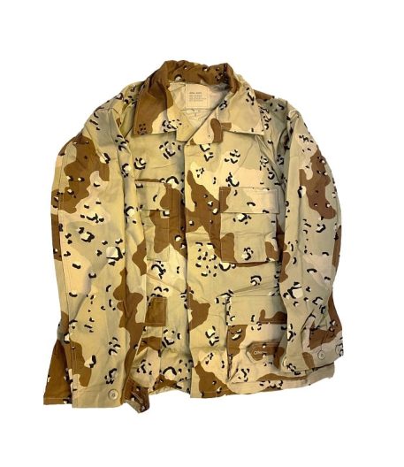 6 color desert bdu shirt large short nyco # 1 s clg3258 (1)