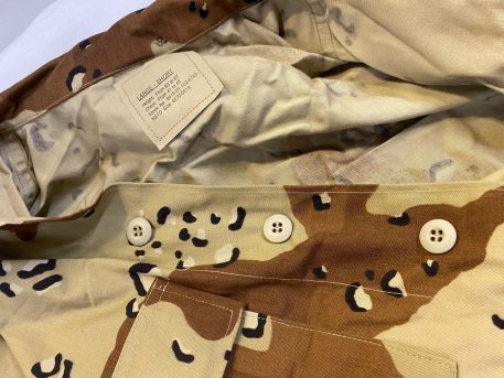 6 color desert bdu shirt large short nyco # 1 s clg3258 (6)