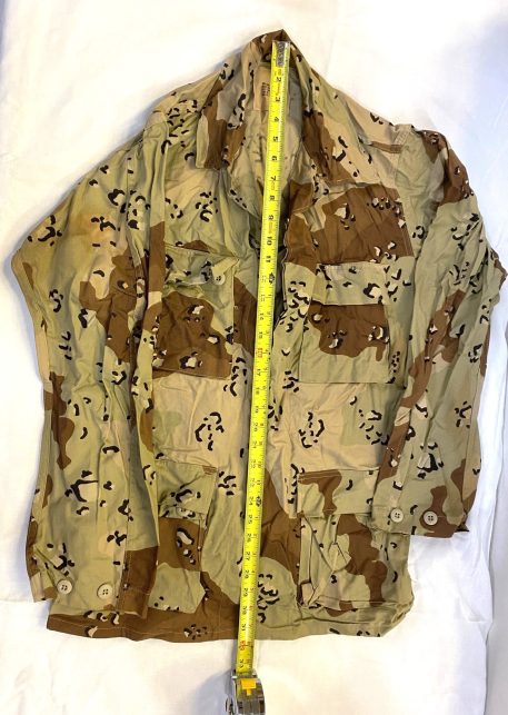 6 color desert bdu shirt small long browned nyco clg3251 (2)