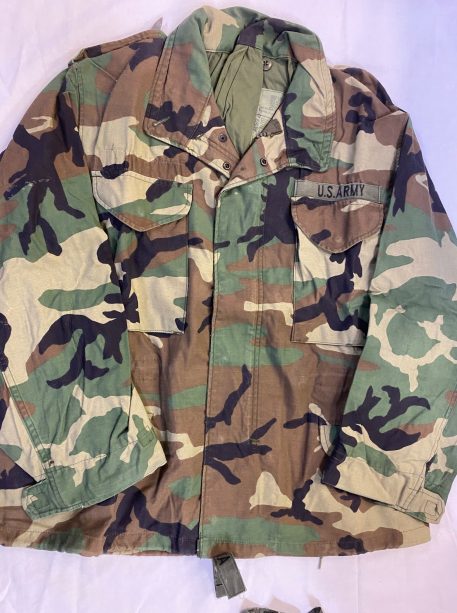 M 65 woodland field jacket MXS used clg3253 (1) min