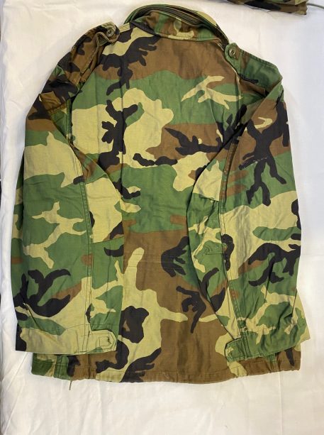 M 65 woodland field jacket MXS used clg3253 (10) min