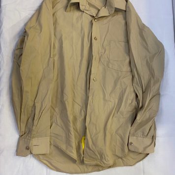 vietnam class a dress shirt tan used clg3249 (10) min