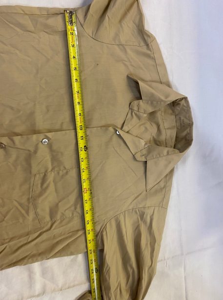 vietnam class a dress shirt tan used clg3249 (2) min